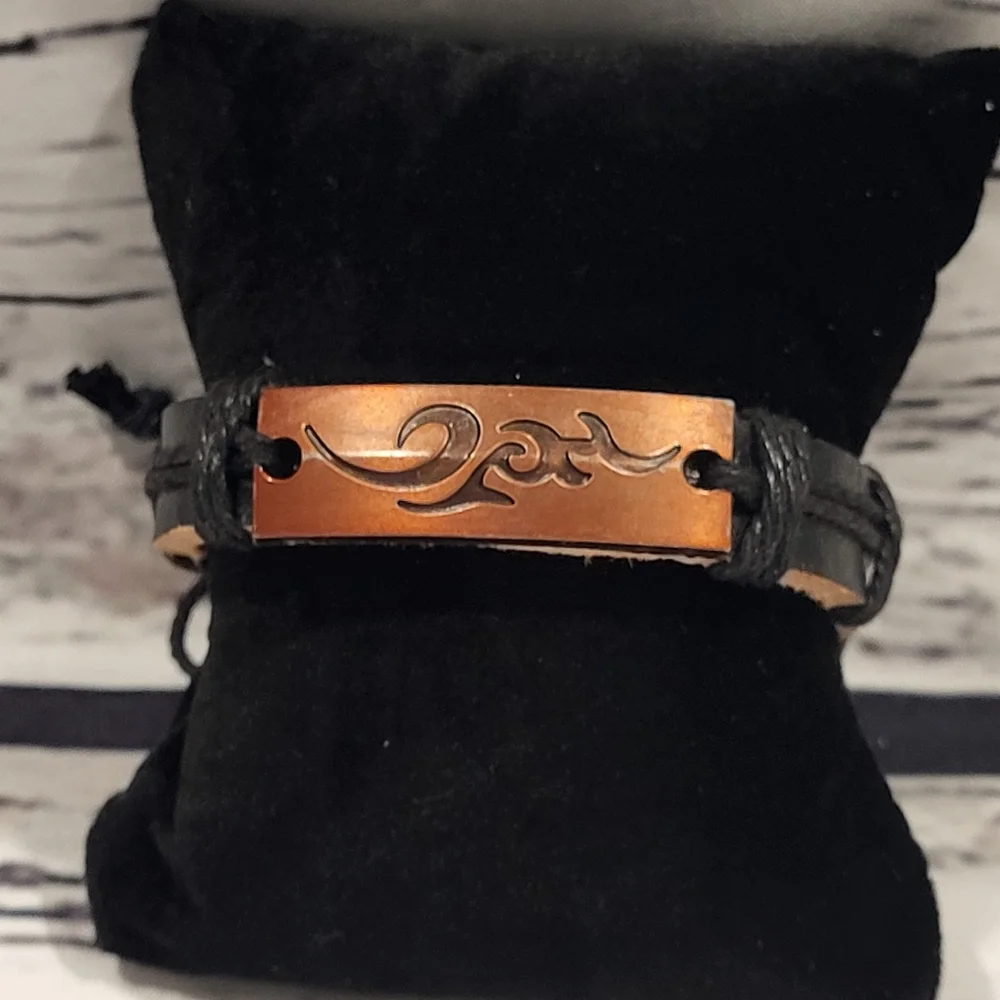 New Unisex Handmade Leather Bracelets - Picture 2 of 4